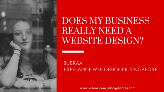 Freelance Web Designer Singapore